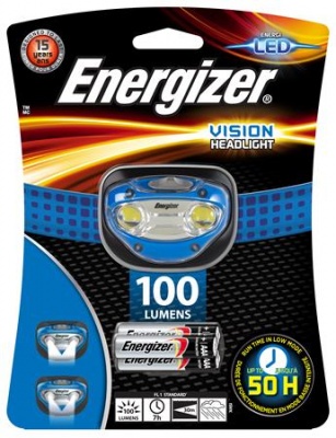 Lampa na hlavu, 2 LED, 3xAAA, ENERGIZER "Headlight Vision"