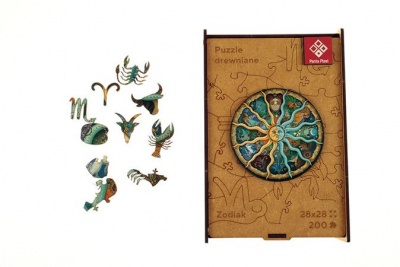 Puzzle, drevené, A3, 200 ks, PANTA PLAST "Zodiac"