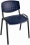 Konferenčná stolička, plastová s dierkami, "Taurus PN Layer " čierna
