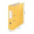 Pákový šanón, 80 mm, A4, kartón, 180°, LEITZ "Cosy Soft Touch", teplá žltá